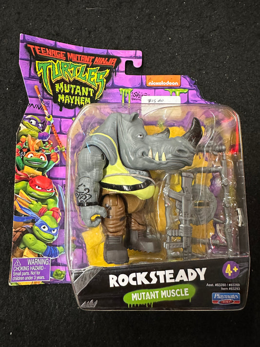 TEENAGE MUTANT NINJA TURTLES MUTANT MAYHEM ROCKSTEADY MUTANT MUSCLE