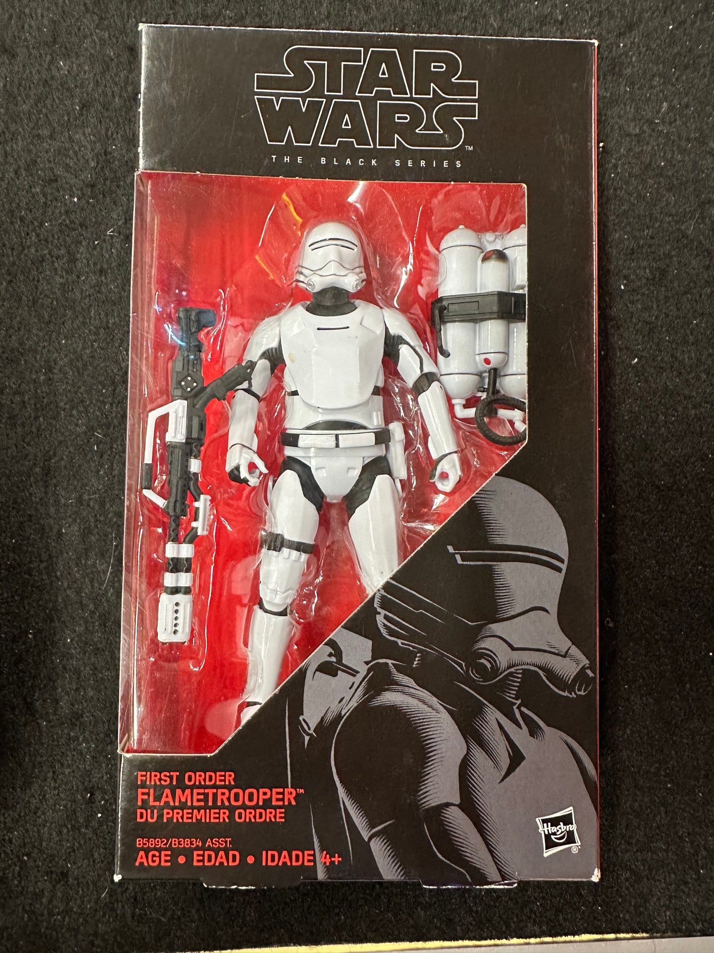 STAR WARS BLACK SERIES FLAMETROOPER FIGURE
