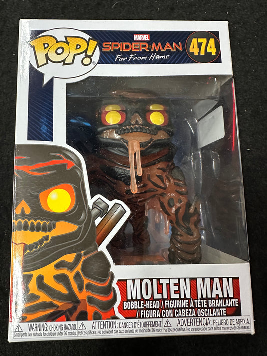 FUNKO POP MARVEL SPIDER-MAN MOLTEN MAN
