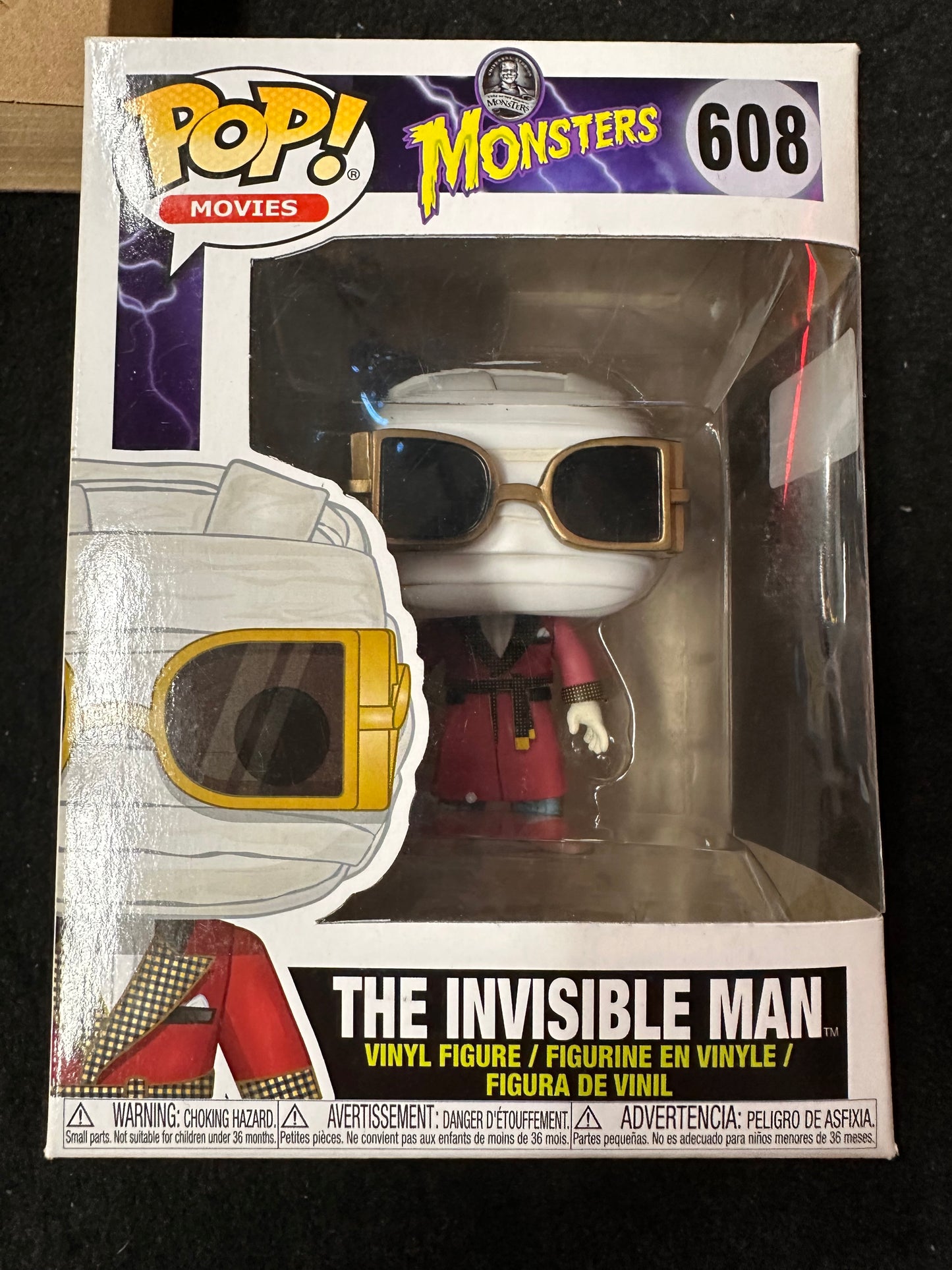FUNKO POP MONSTERS THE INVISIBLE MAN #608