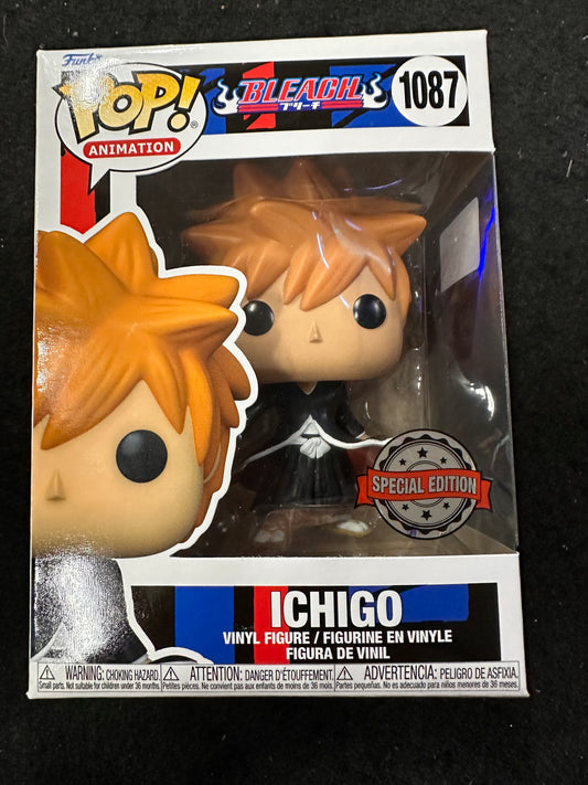 FUNKO POP BLEACH ICHIGO #1087 SPECIAL EDITION