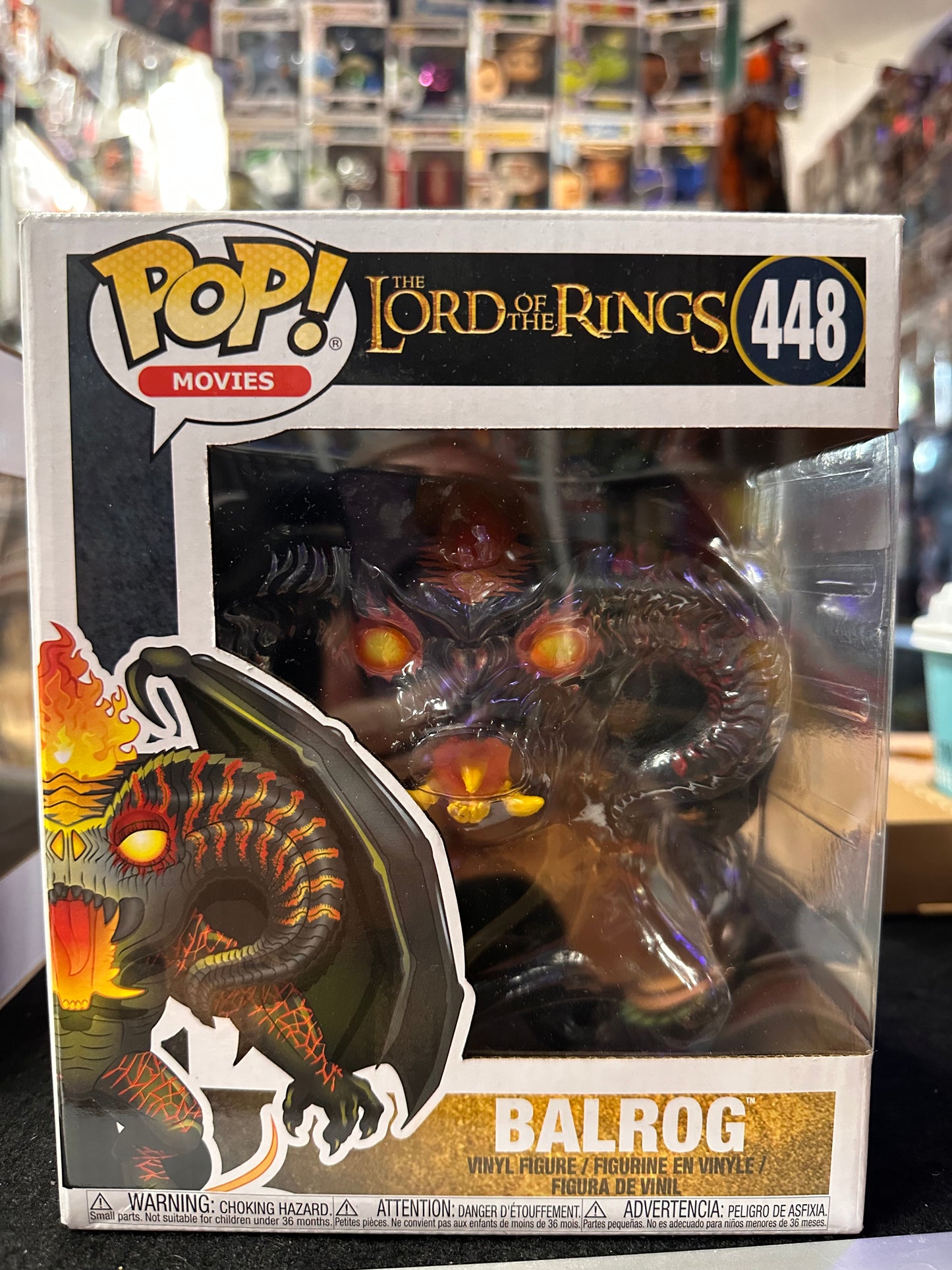 FUNKO POP LORD OF THE RINGS BALROG #448