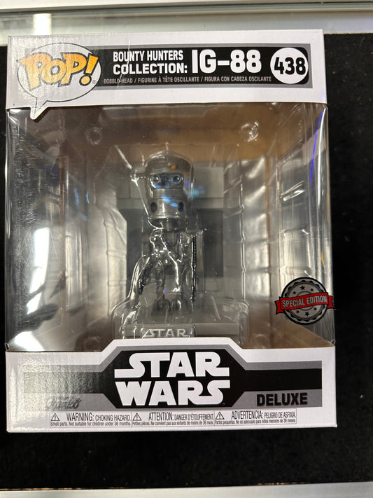 FUNKO POP STAR WARS BOUNTY HUNTERS COLLECTION : IG-88