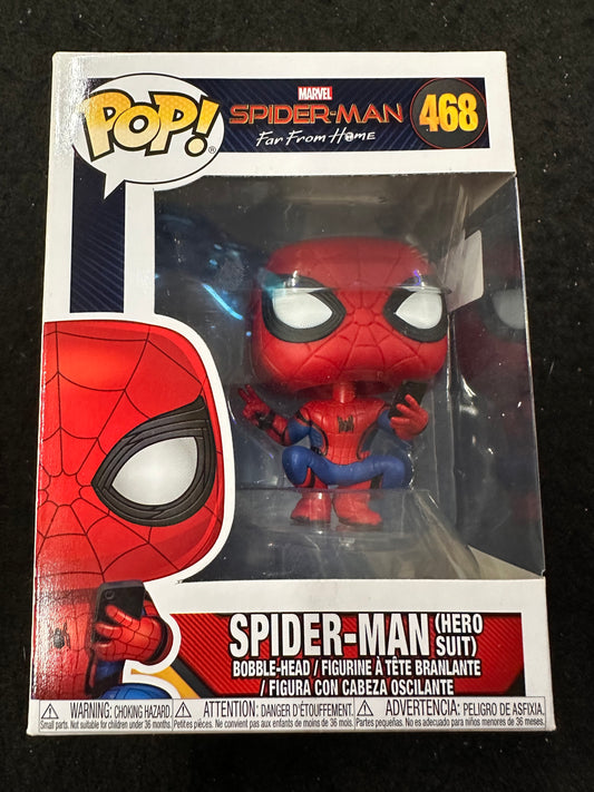 FUNKO POP MARVEL SPIDER-MAN (HEROSUIT) #468