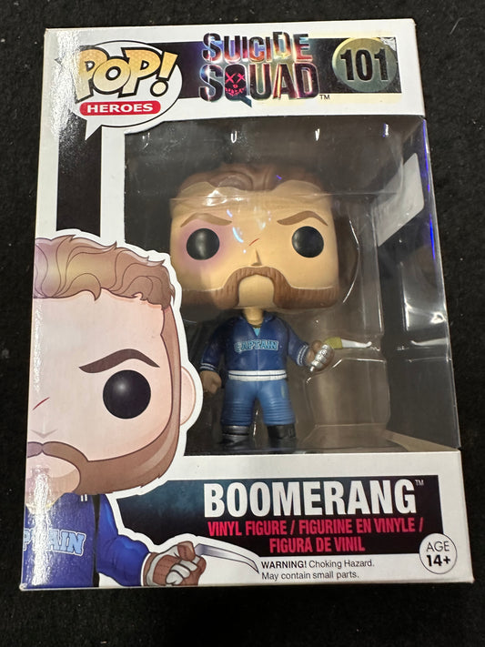 FUNKO POP SUICIDE SQUAD BOOMERANG #101