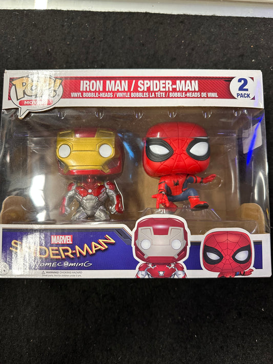 FUNKO POP MARVEL SPIDER-MAN IRON MAN / SPIDER-MAN 2 PACK