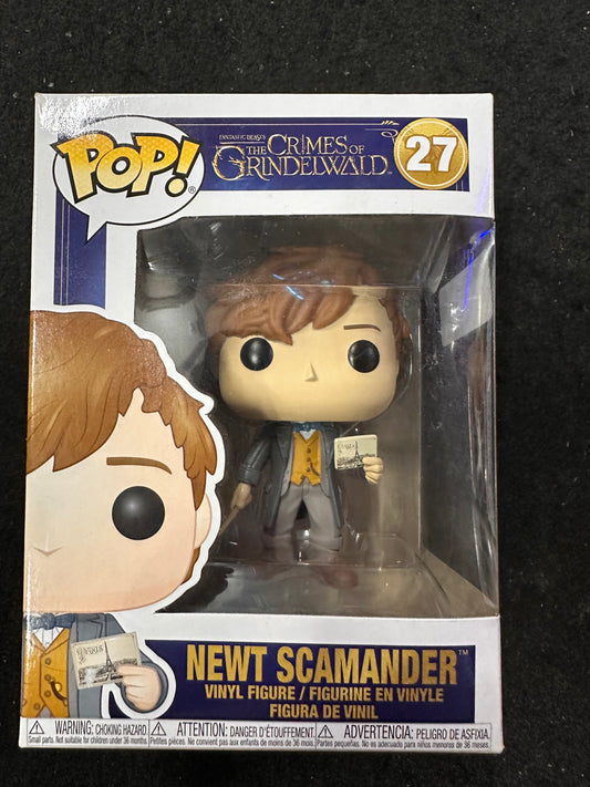 FUNKO POP THE CRIMES OF GRINDELWALD NEWT SCAMANDER #27