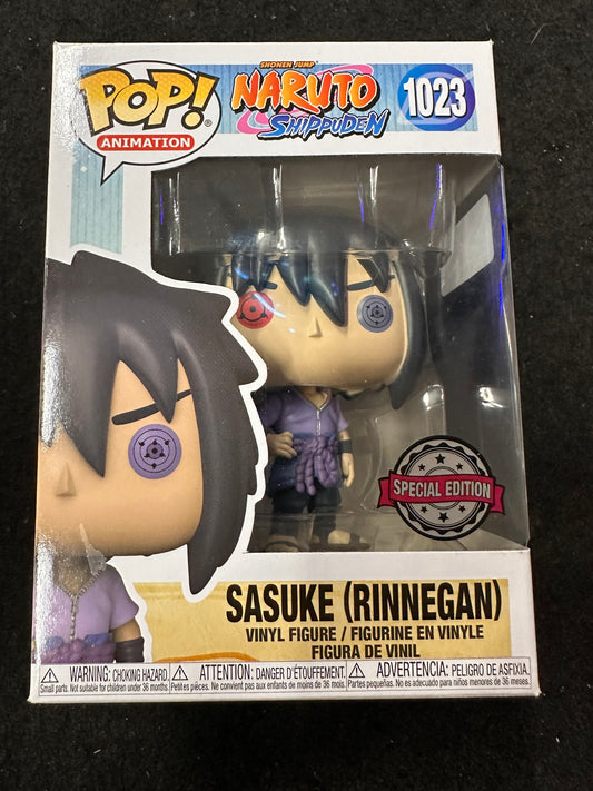 FUNKO POP NARUTO SHIPPUDEN SASUKE (RINNEGAN) #1023 SPECIAL EDITION