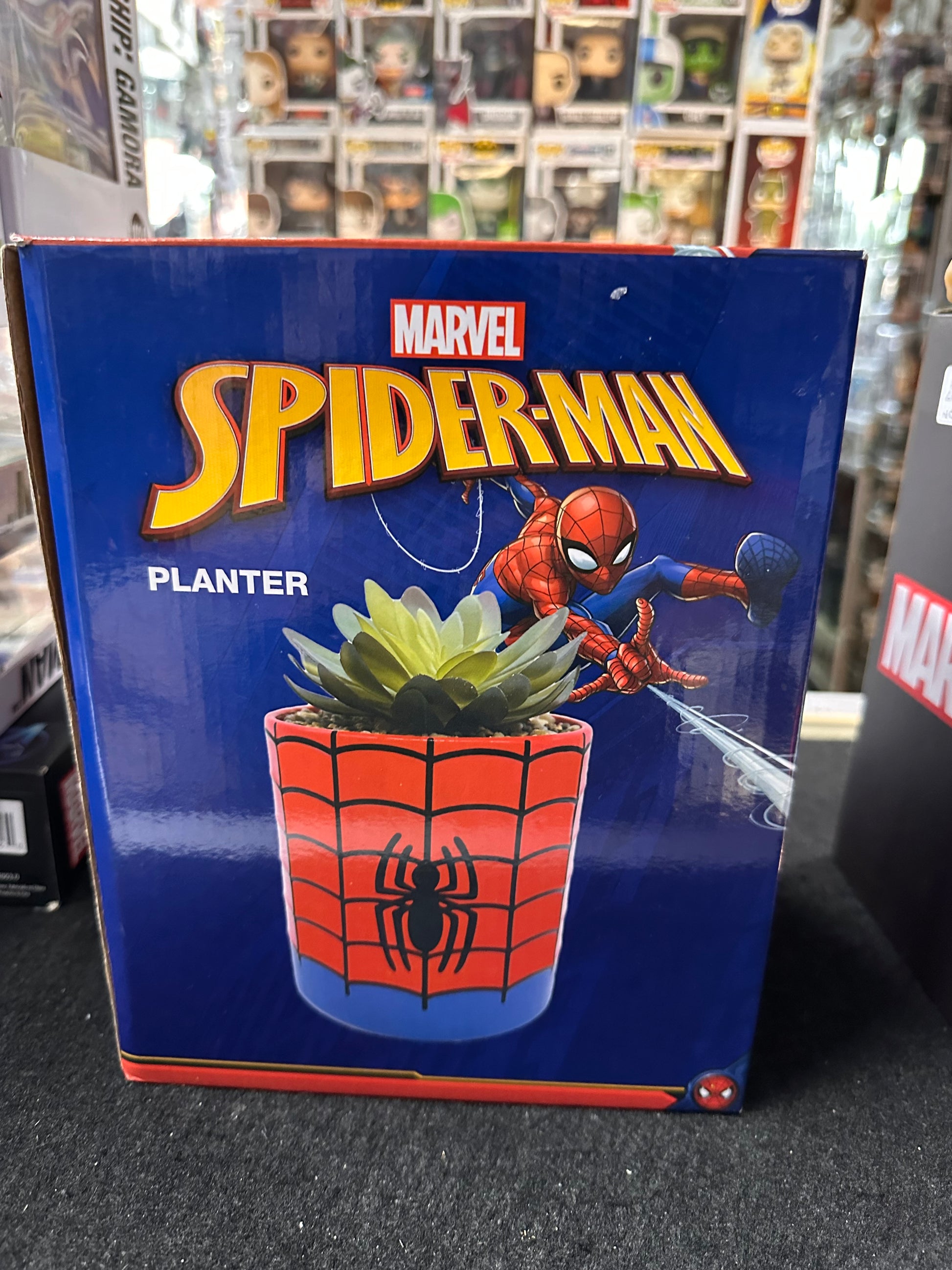 spider man planter MARVEL SPIDER-MAN PLANTER – Captain Comics and Collectables Pty Ltd