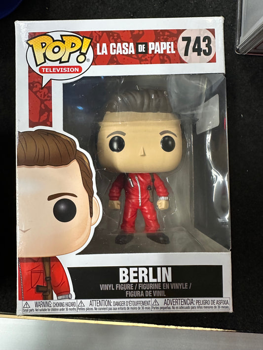 FUNKO POP LA CASA DE PAPEL BERLIN #743