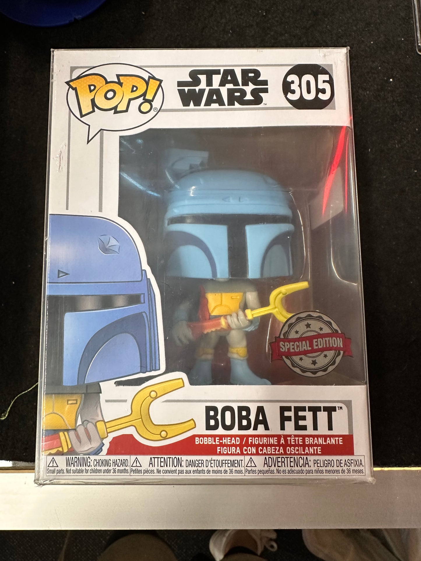 FUNKO POP STAR WARS BOBA FETT SPECIAL EDITION #305