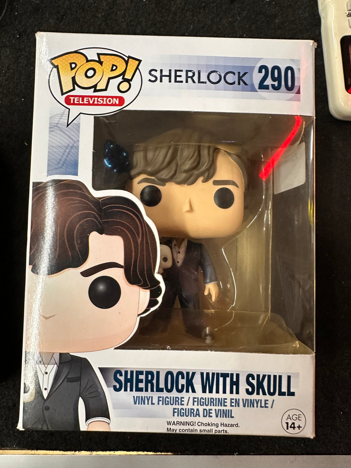 FUNKO POP SHERLOCK WITH SKULL #290