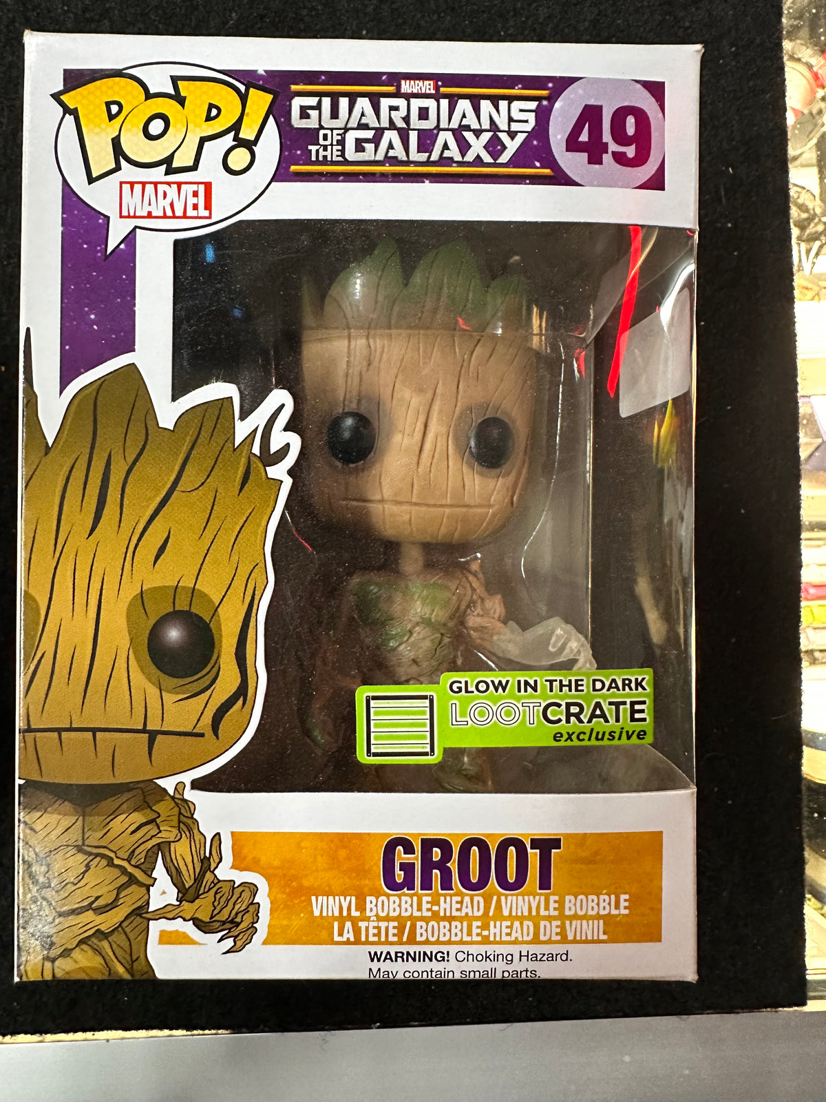 FUNKO POP GUARDIANS OF THE GALAXY GROOT #49