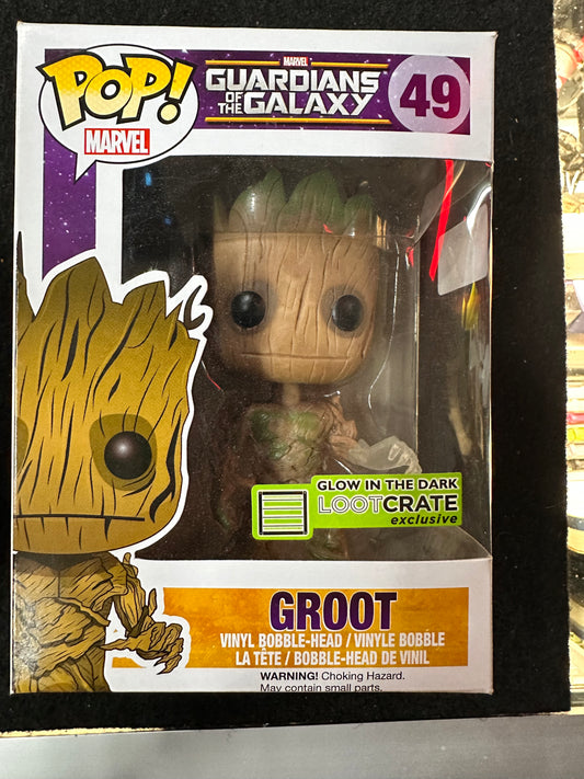 FUNKO POP GUARDIANS OF THE GALAXY GROOT #49