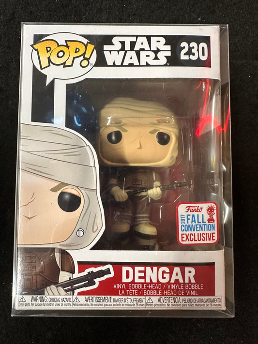 FUNKO POP STAR WARS DENGAR EXCLUSIVE #230