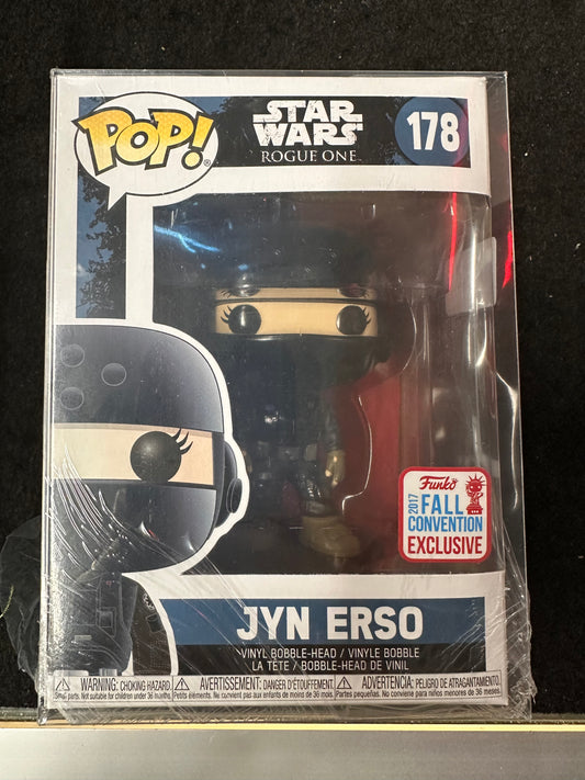FUNKO POP STAR WARS JYN ERSO #178 EXCLUSIVE