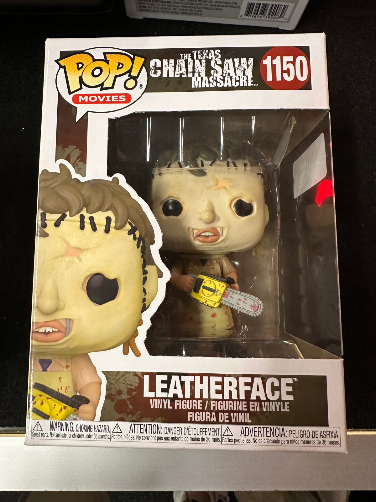 FUNKO POP THE TEXAS CHAIN SAW MASSACRE LEATHERFACE #1150