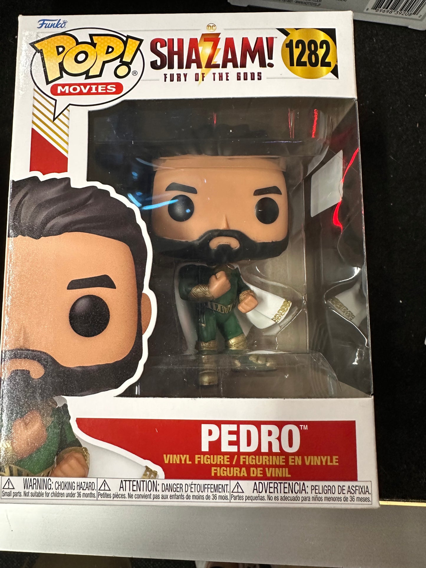 FUNKO POP SHAZAM FURY OF THE GODS PEDRO #1282
