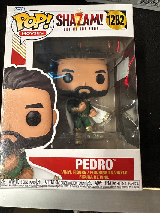 FUNKO POP SHAZAM FURY OF THE GODS PEDRO #1282