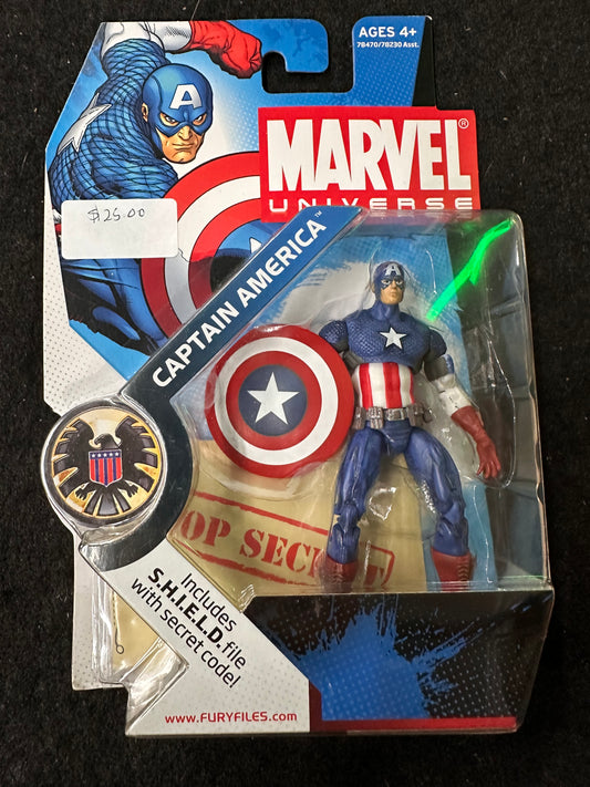 MARVEL UNIVERSE CAPTAIN AMERICA ACTION FIGURE