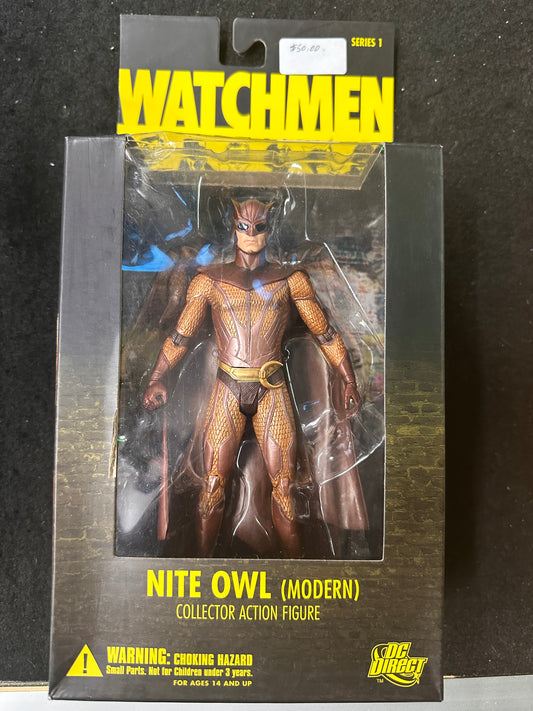 WATCHMEN NITE OWL (MODERN) COLLECTOR ACTIION FIGURE