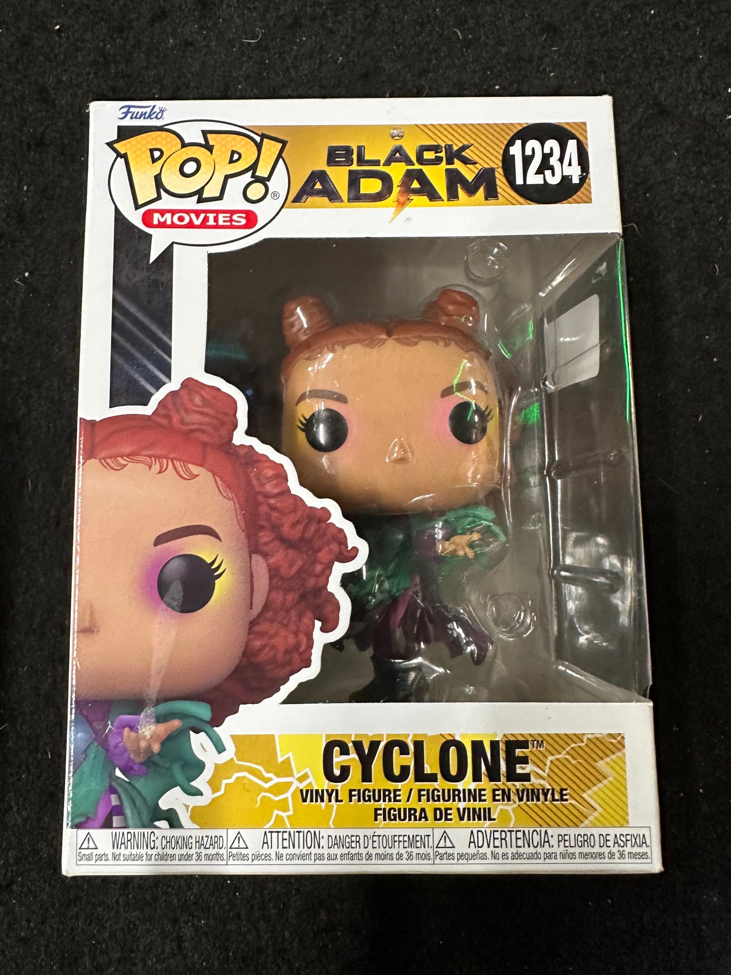 FUNKO POP BLACK ADAM CYCLONE #1234