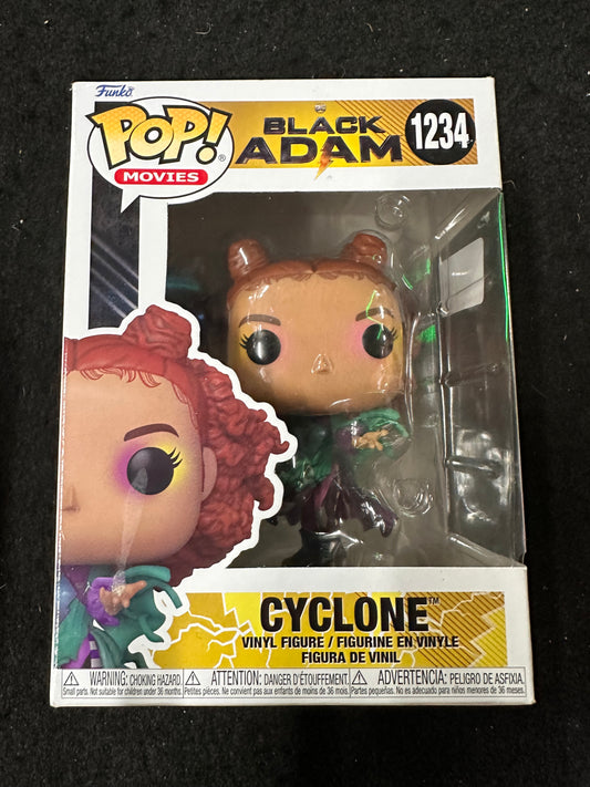 FUNKO POP BLACK ADAM CYCLONE #1234