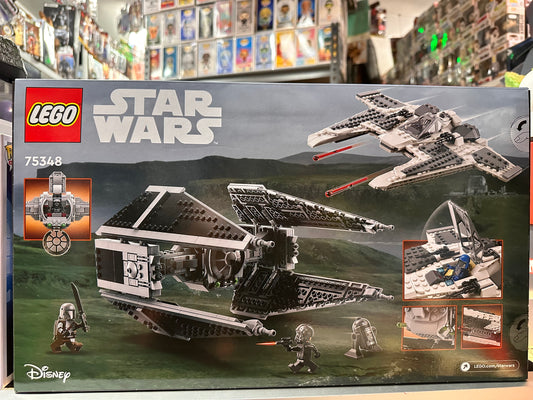 LEGO STAR WARS MANDALORIAN FANG FIGHTER vs TIE INTERCEPTOR