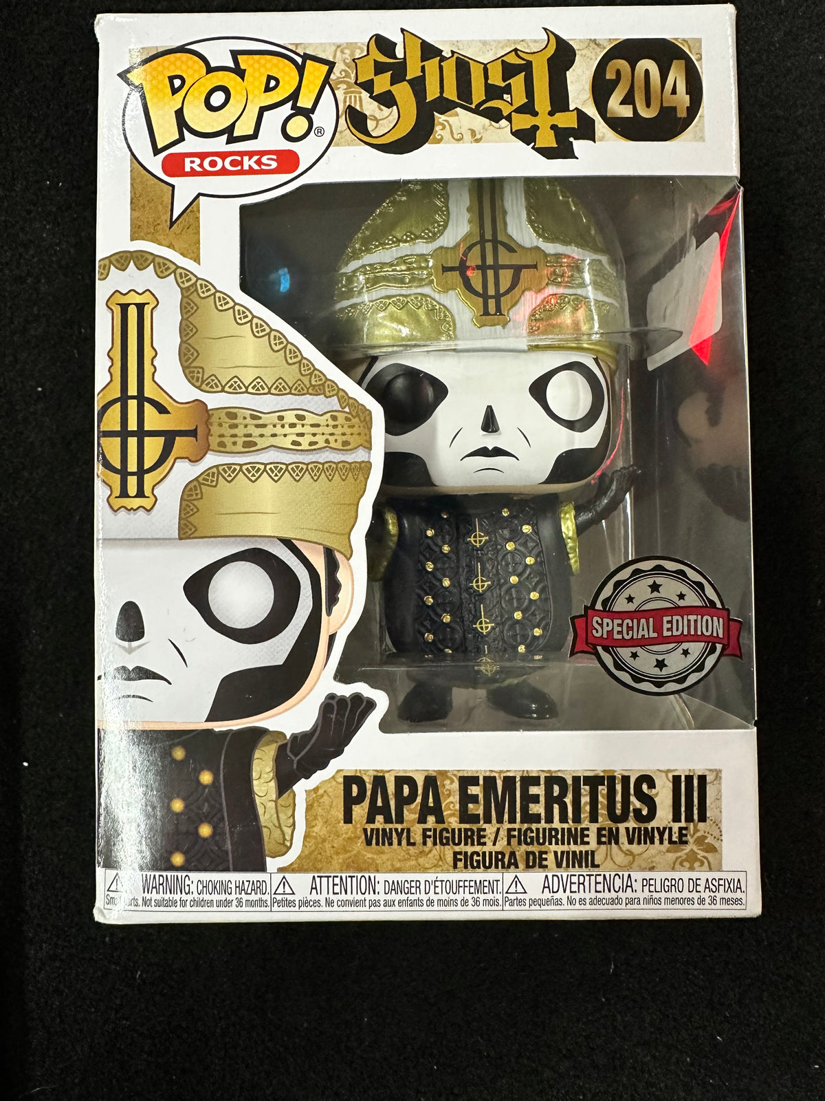 FUNKO POP GHOST PAPA EMEERITUS III SPECIAL EDITION #204