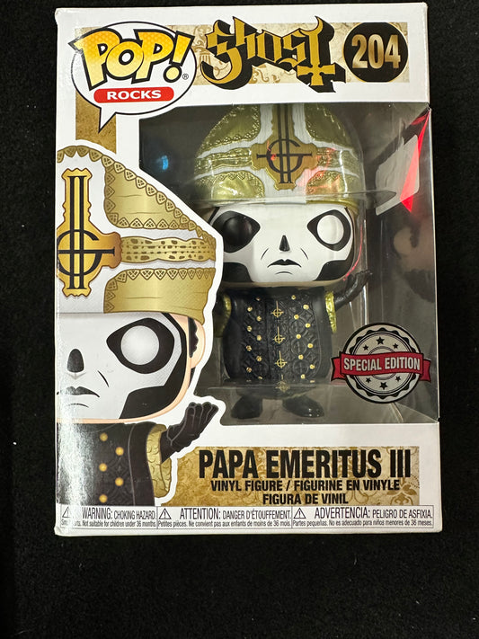 FUNKO POP GHOST PAPA EMEERITUS III SPECIAL EDITION #204