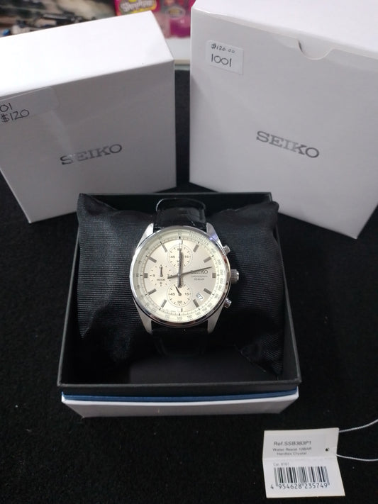 Seiko 8T67-OOLO Mens Chronograph watch - 1001