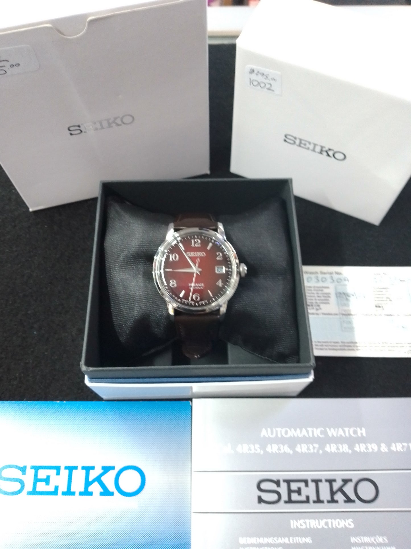 Seiko Presage 4R35-04A0 Mens Automatic Watch - 1002