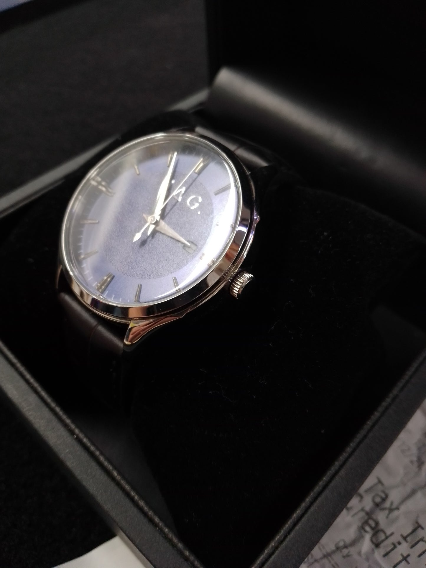 Jag J2380 Mens Wrist Watch + Receipt - 1005