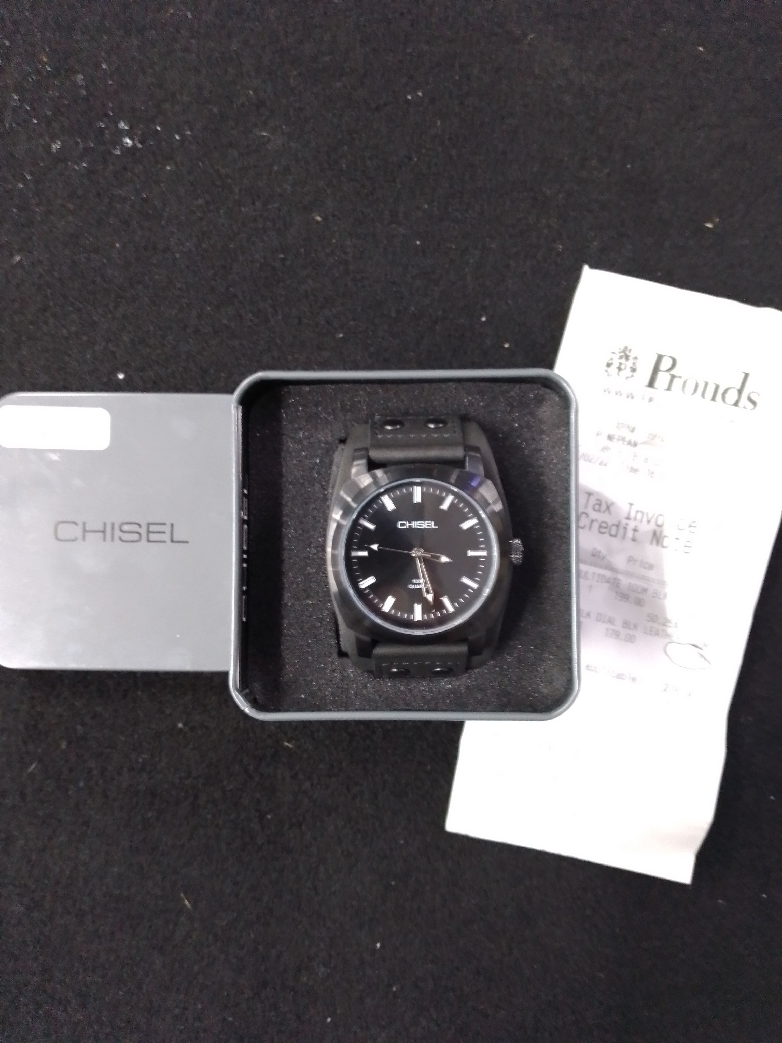 Chisel Watch Mens 100M Quartz - 1006 – Captain Comics and Collectables ...