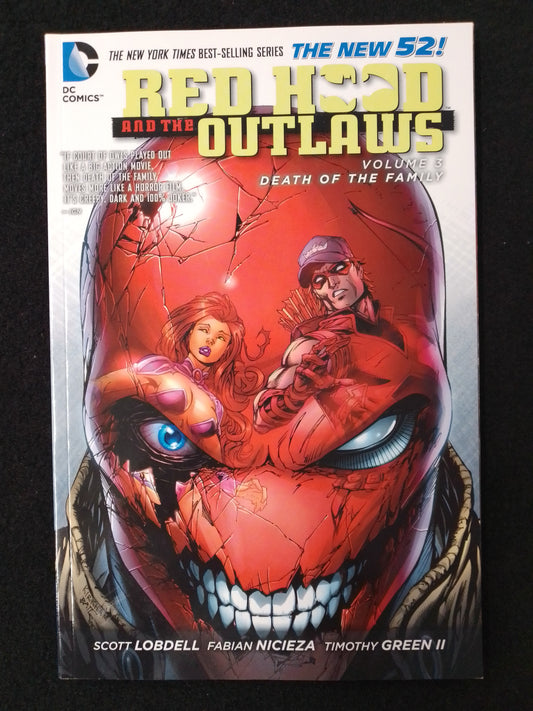 Red Hood And The Outlaws Vol 3 Death Of The Family Graphic Novel - N06685