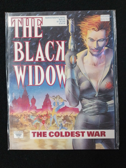 The Black Widow The Coldest War Graphic Novel By Gerry Conway 1990 - N06742