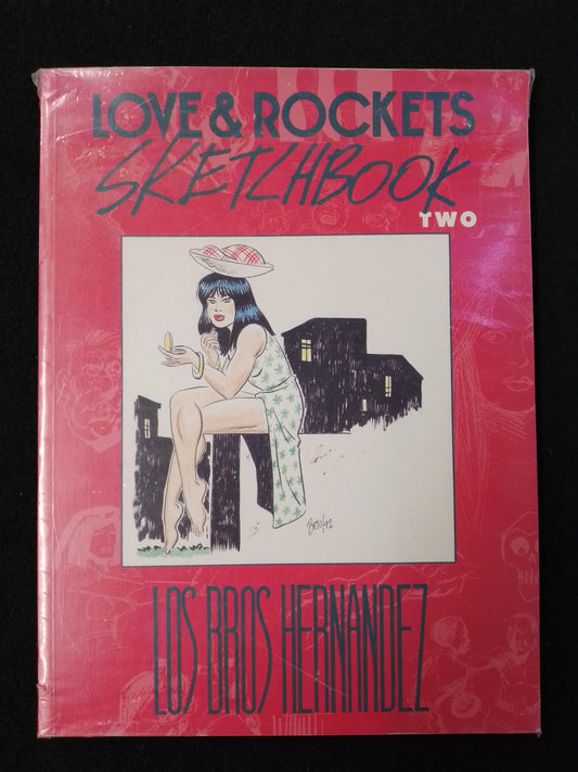 Love And Rockets Sketchbook Two Graphic Novel 1992 First Print - N06748