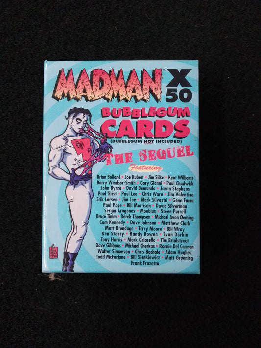 Madman X 50 Bubblegum Cards The Sequel 1996 - N06761