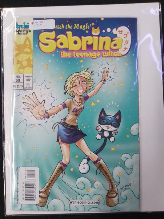 Sabrina The Teenage Witch No 60 Manga - Archie Comic Book - N07884