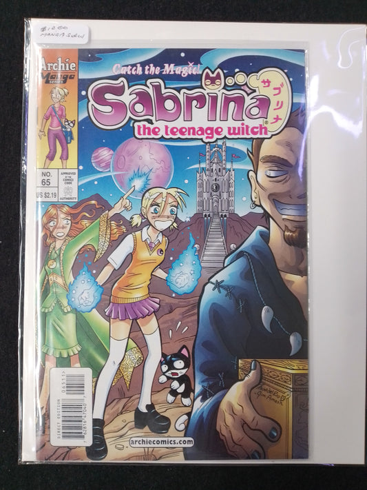 Sabrina The Teenage Witch No 65 Manga - Archie Comic Book - N07885