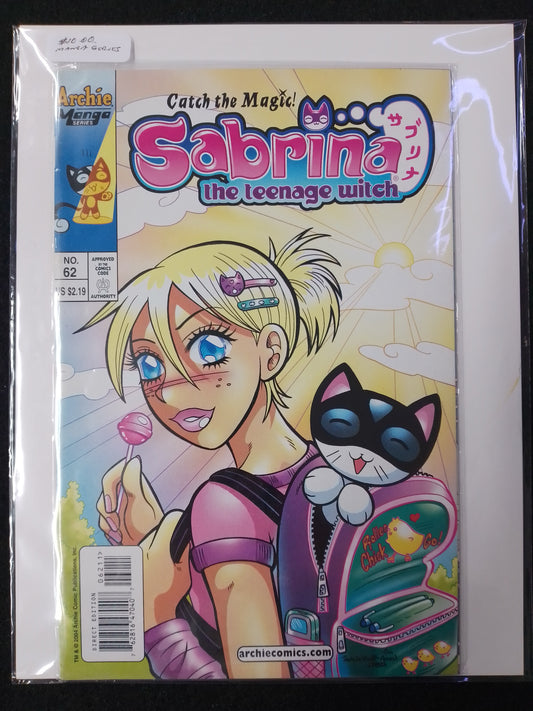 Sabrina The Teenage Witch No 62 Manga - Archie Comic Book - N07886