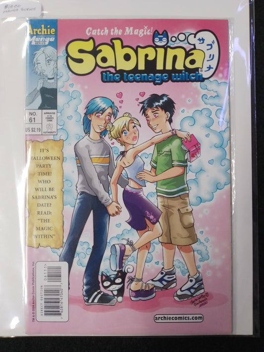 Sabrina The Teenage Witch No 61 Manga - Archie Comic Book - N07887