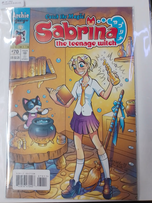 Sabrina The Teenage Witch No 70 Manga - Archie Comic Book - N07888