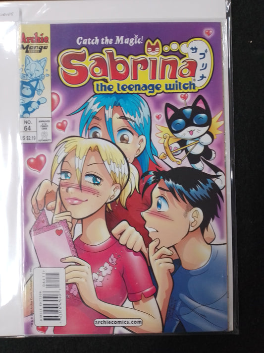 Sabrina The Teenage Witch No 64 Manga - Archie Comic Book - N07890