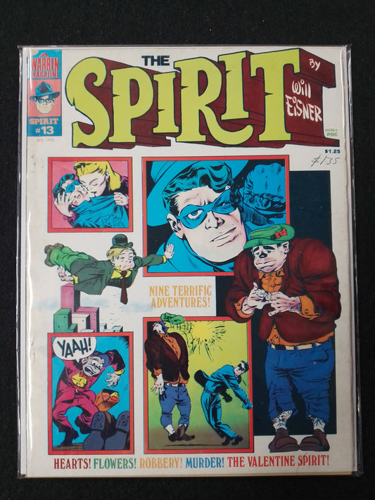 The Spirit #13 By Will Eisner Apr 1976 Comic Book - N07894