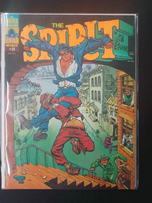The Spirit #9 By Will Eisner Aug 1975 Comic Book - N07916