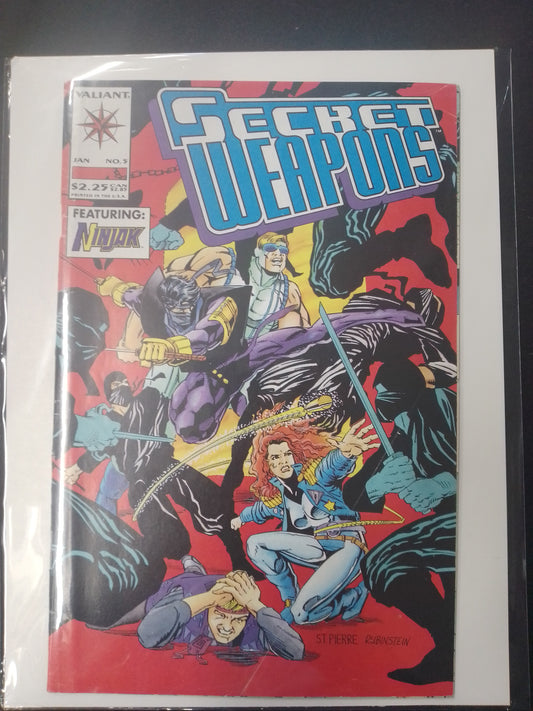 Secret Weapons Featuring Ninjak No 5 Comic Book - N07943