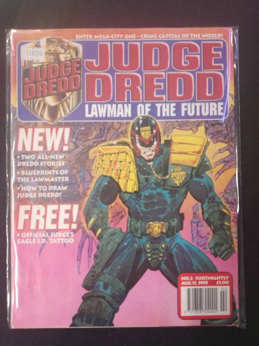 Judge Dredd Lawman Of The Future No 2 Comic Book - N07944