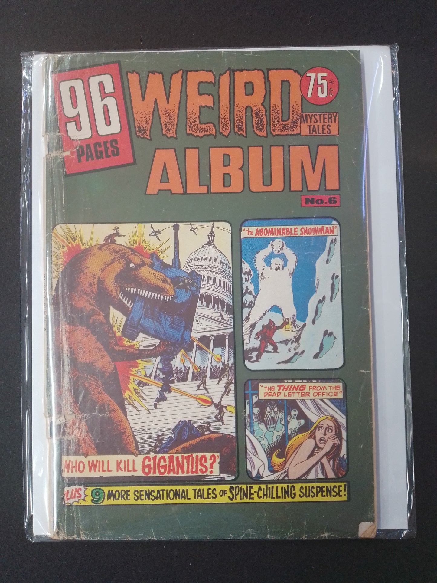 Weird Album Mystery Tales No 6 Comic Book - N07954