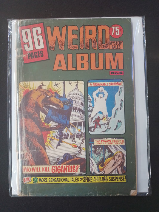 Weird Album Mystery Tales No 6 Comic Book - N07954